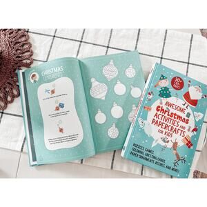 Awesome Christmas activities + paper crafts for kids book